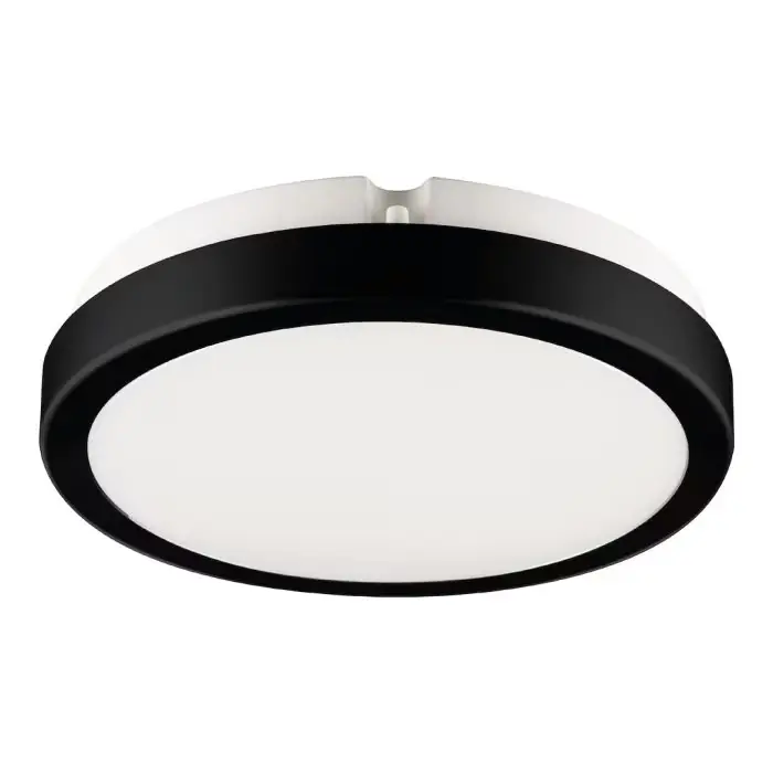Plafon vera 12w 4000k czarny ip65 EKP0469 - Prosto z fabryki