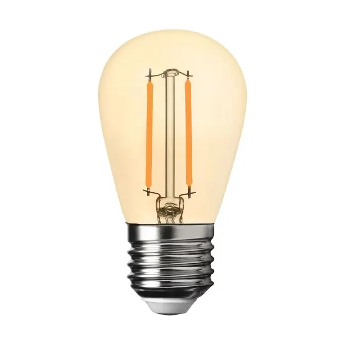 Taniej - żarówka filamentowa led 1w st45 e27 2700k amber EKZF8262