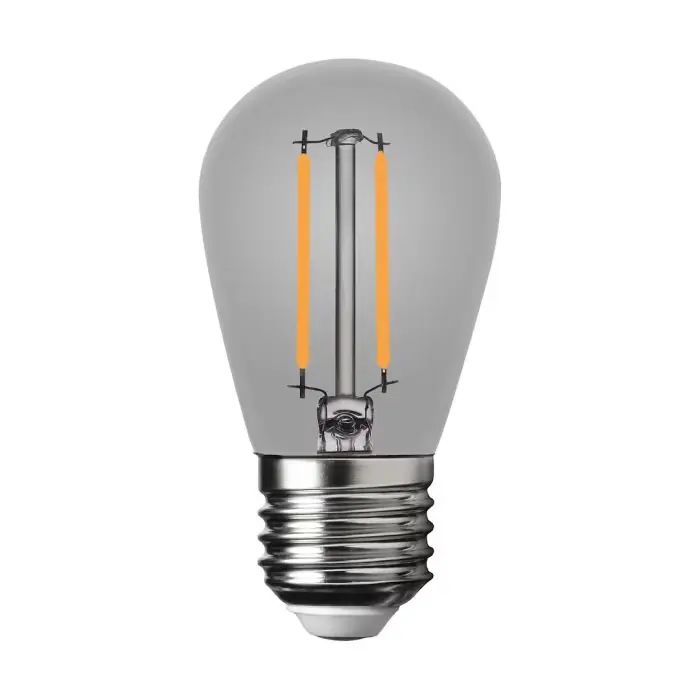 Cena obniżona - żarówka filamentowa led 1w st45 e27 2700k smoked EKZF8263