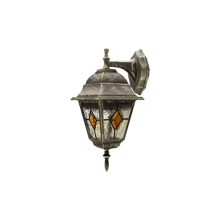Monaco zewnętrzna lampa ścienna ip43 złoto antyczne e27 1x max 60 8181 - Już w sprzedaży