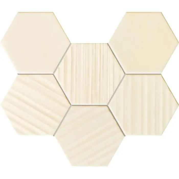 Mozaika ścienna horizon hex ivory 28,9x22,1 Mozaika ścienna Horizon hex ivory 28,9x22,1 | Okazja