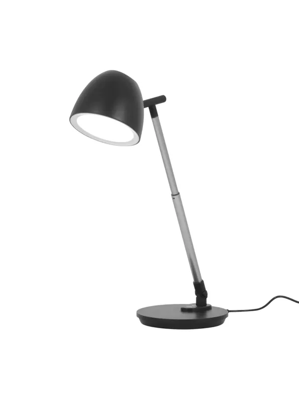 Lampka biurkowa czarna z regulacją wysokości zmienne barwy światła 3000 - 4000 - 6500K LOLEK K-BL1528 KAJA | Kupuj bezpiecznie