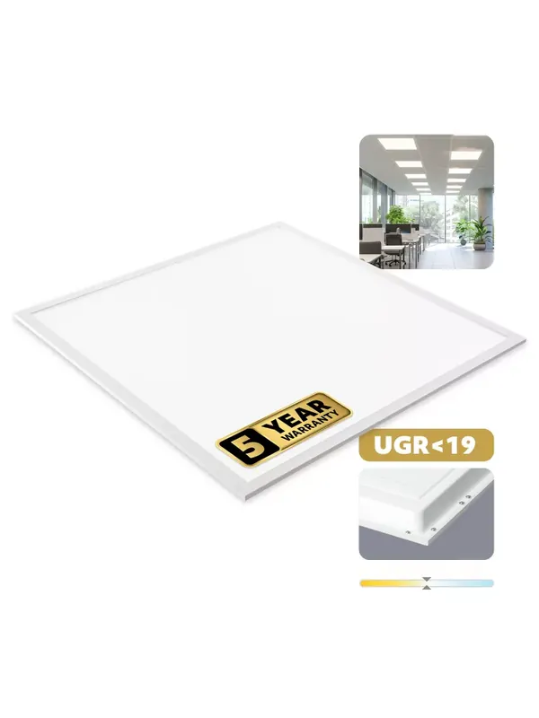 Promocja kończy się wkrótce - Panel LED sufitowy DAVRO 40W UGR19 60x60 4000K Kobi Premium 005427