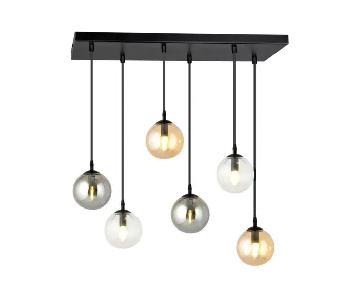 Żyrandol Emibig 6xE14 40W COSMO 6 BL/MIXA 714/6M1 | Nowość już dostępna