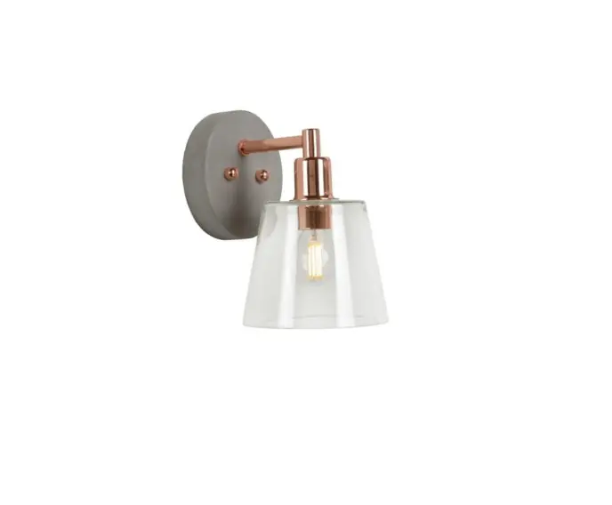 Najwyższa jakość | Lampa ŚCIENNA Lucide E14 40W VITRI 71265/01/17