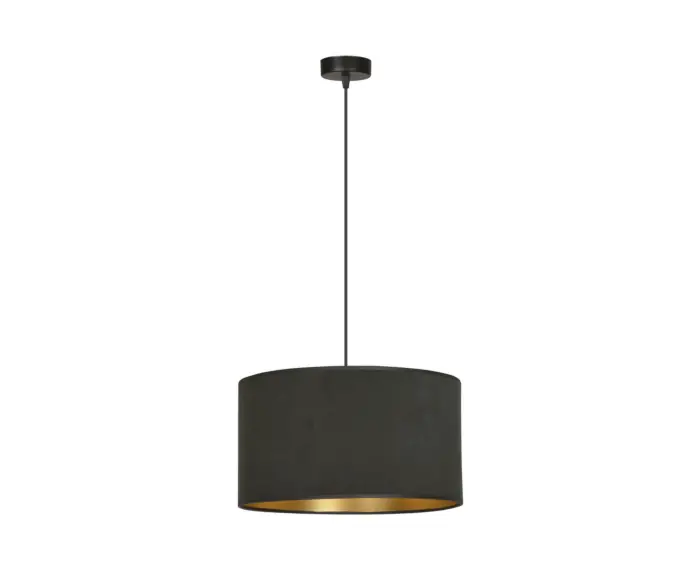 Super okazja - LAMPA WISZĄCA Emibig 1xE27 60W HILDE 1 BL BLACK 1054/1