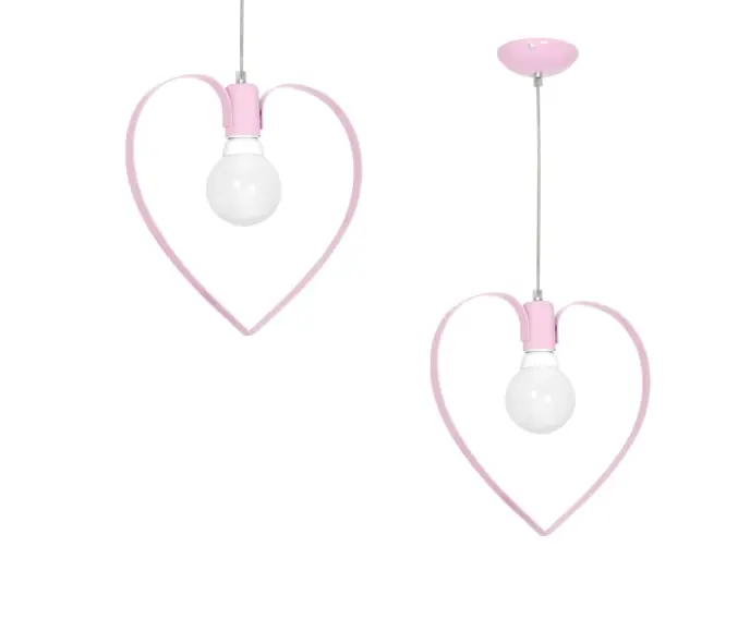 Lampa wisząca 1x60W AMORE PINK MLP9953 Milagro | Wygodne zakupy