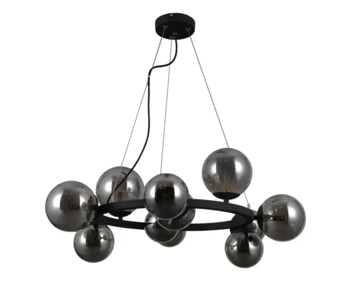 Żyrandol Italux Montora nowoczesny czarny PND-30223-11 - Świetna cena