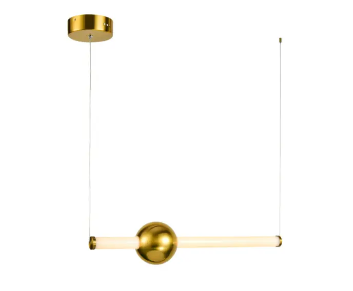 Lampa sufitowa Italux Halling nowoczesna miedziana PND-16357-CB-1 - Wyprzedaż
