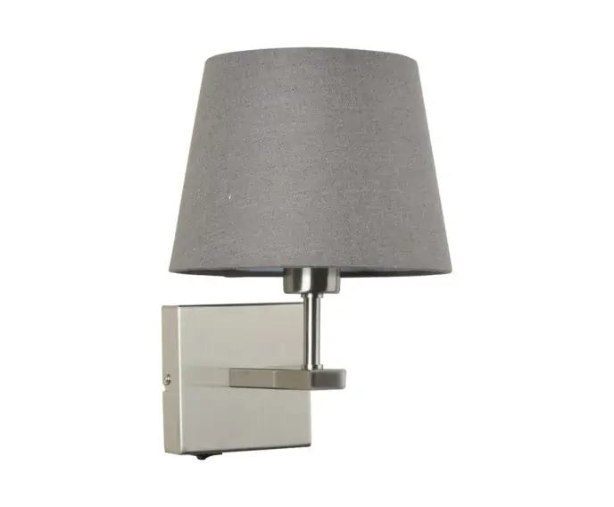 Wyprzedaż zapasów - Kinkiet ścienny Italux Norte LED nowoczesny nikiel WL-1122-1-A-SN-RO-GR