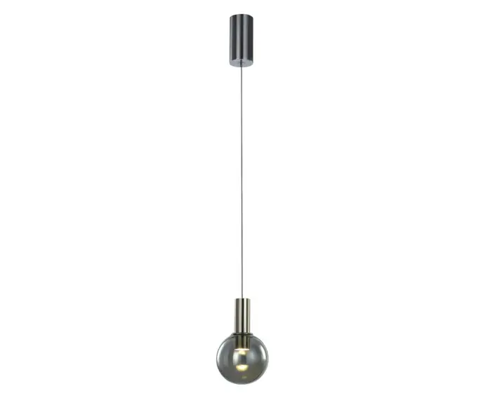 Lampa wisząca Italux Aria LED nowoczesna chrom MD17012002-1A | Wysoka jakość