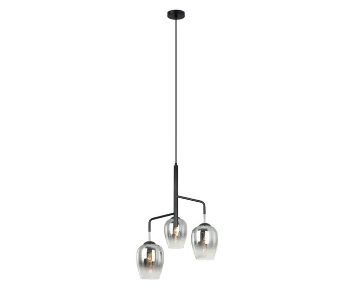Żyrandol Italux Lesla nowoczesny chrom PEN-5359-3-BKCR | Taniej