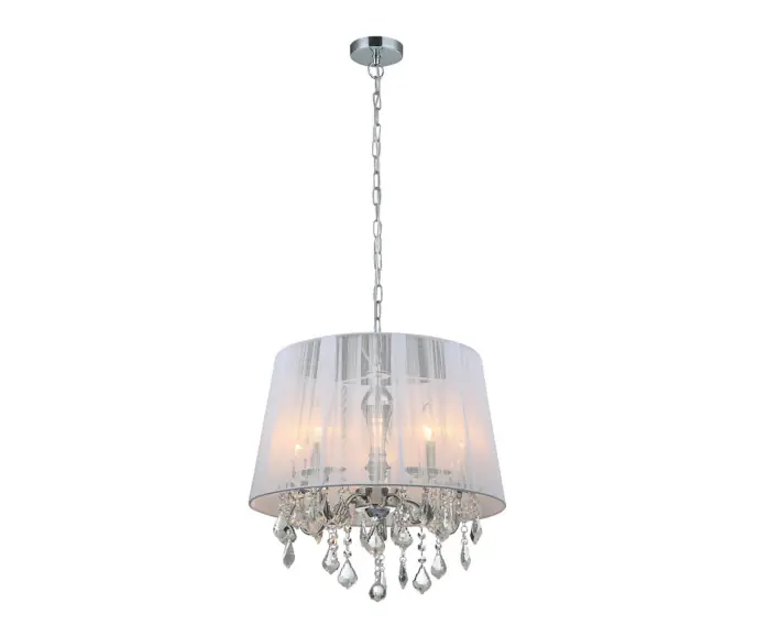 Bezpośrednio od producenta - Żyrandol Italux Cornelia z kryształkami chrom MDM-2572/5 W