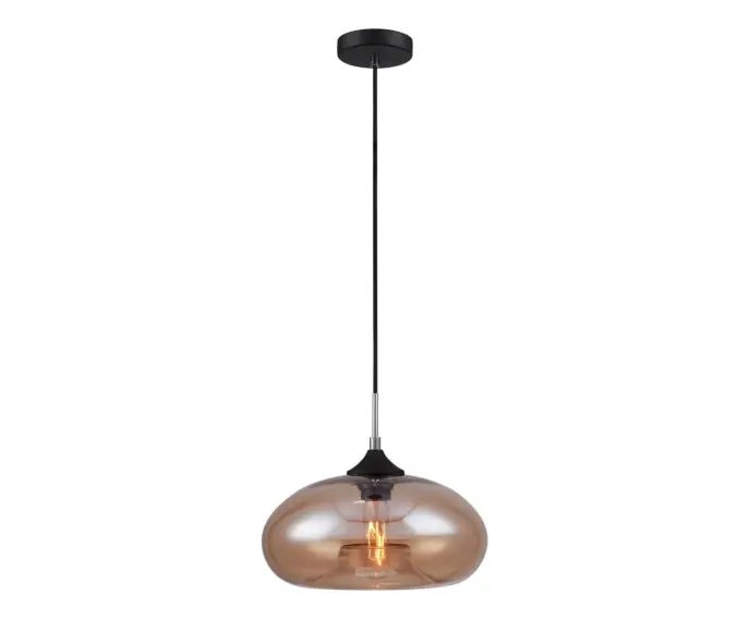 Lampa wisząca Italux Valio industrialna czarna MDM2093/1 C | Nowy produkt