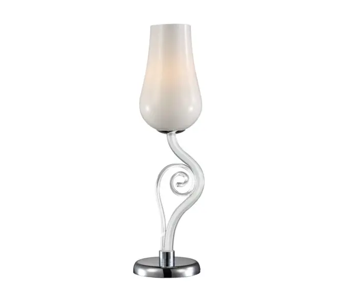 Lampa stołowa LED Italux Lybra nowoczesna biała MT10904-1A | Dobra cena
