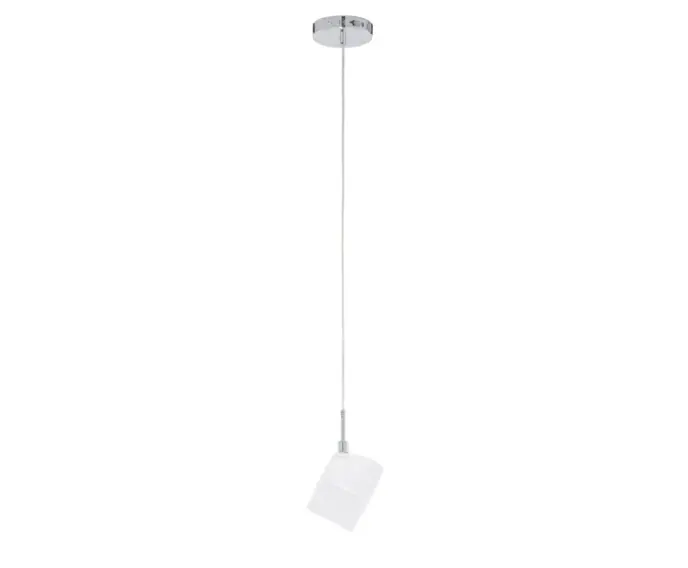 Klienci polecają | Lampa wisząca 28W Italux Zen nowoczesna chrom MD13026003-1A