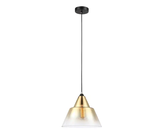 Lampa wisząca Italux Parma industrialna chrom MDM2375/1 AMBL - Hit