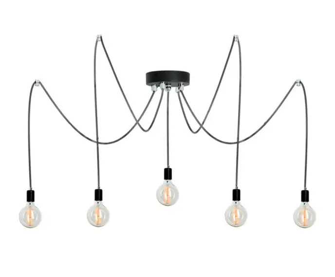 Lampa wisząca Ragno 5 Lampex 656/5 | Klienci polecają