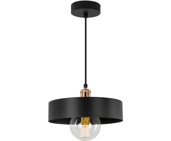 Od ręki | Lampa wisząca Tajo miedź Lampex LPX0064/1A