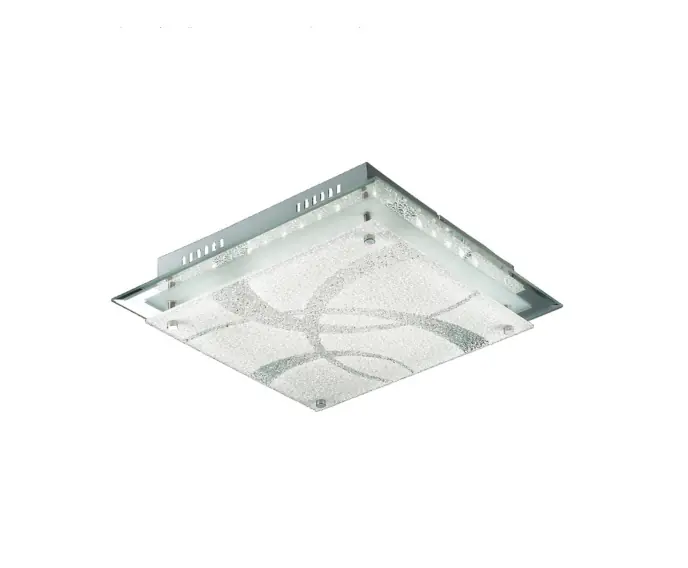Plafon LED sufitowy Italux Nino klasyczny chrom C98000F-20W - Hit sprzedaży