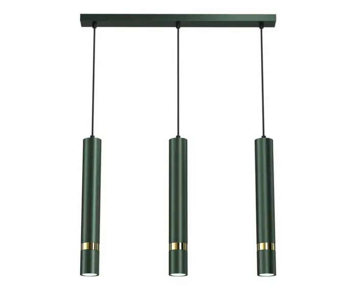 Łatwe zamówienie | Lampa wisząca żyrandol Milagro JOKER MLP7721 zielony / złoty