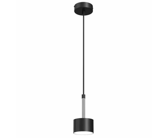 Lampa wisząca żyrandol Milagro ARENA MLP7784 czerń / srebro | Prosto od producenta