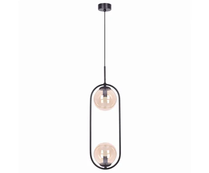 Wielka wyprzedaż | Lampa wisząca nowoczesna do salonu, szklana kula Kaja VENTA