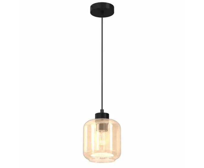 Jeszcze taniej - Lampa wisząca żyrandol Milagro SOMBRA MLP8370 czarny