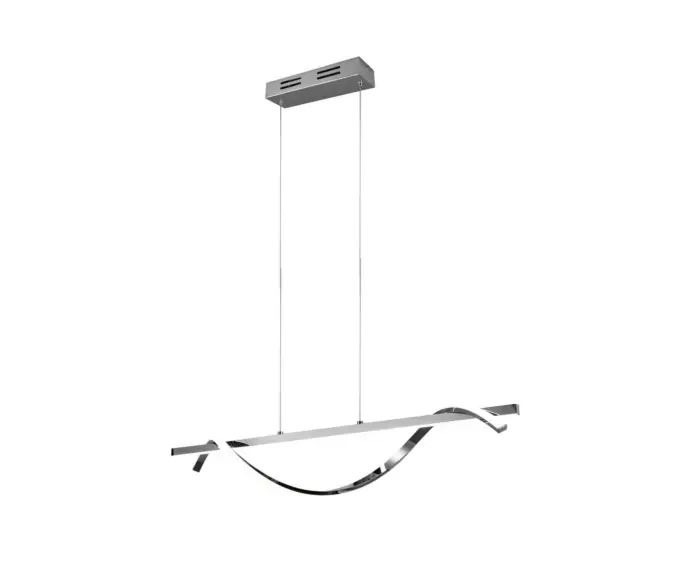 Darmowy zwrot | Lampa wisząca LED ISABEL srebrny RL R32201106