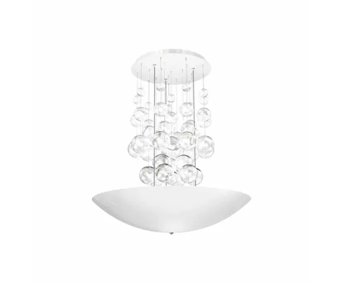 Lampa wisząca żyrandol LED Milagro PERLA ML857 biały - Prosto z fabryki