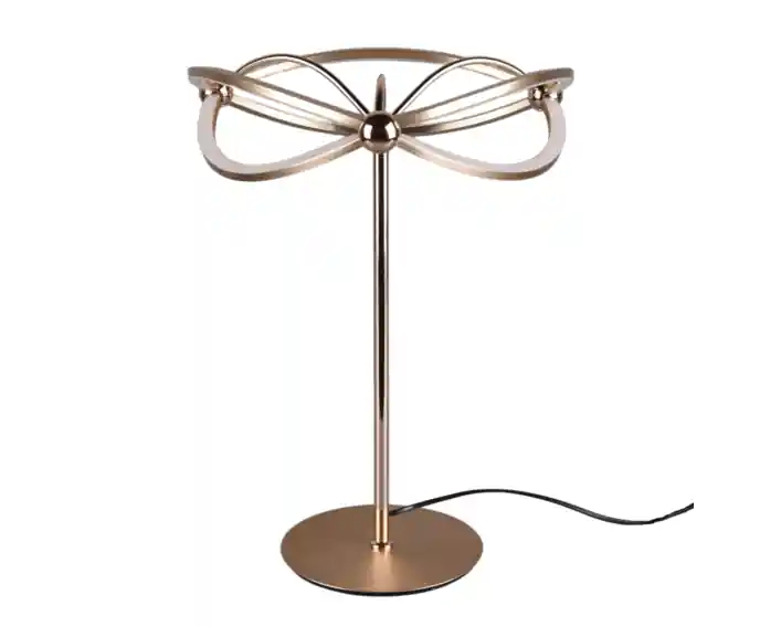 Lampa stołowa CHARIVARI złoty Trio 521210108 | Nie przegap