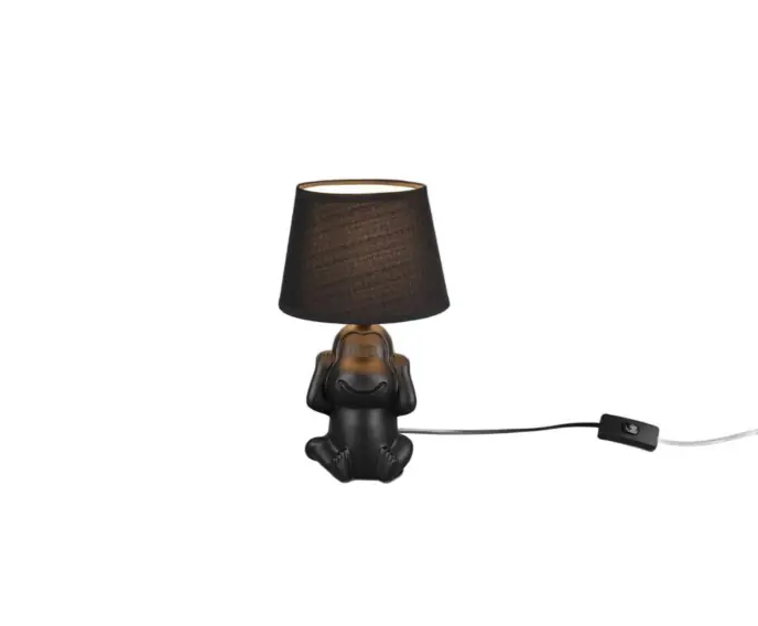 Zniżka - Lampa stołowa czarna NILSON RL R50861002