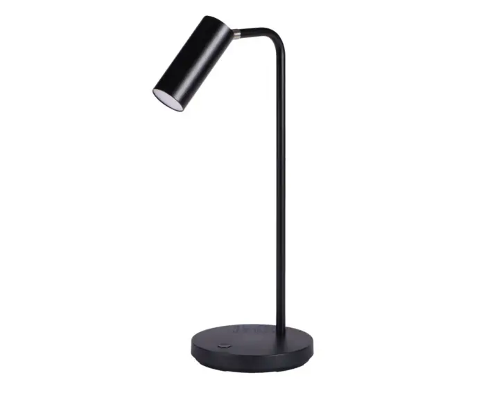 Sprawdź teraz | Lampa biurkowa czarna metalowa LED Kanlux LEADIE 35291