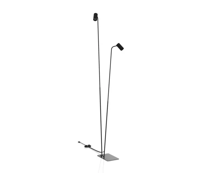 Lampa stojąca podłogowa LED Nowodvorski MONO 7708 stal, czarny - Oferta specjalna