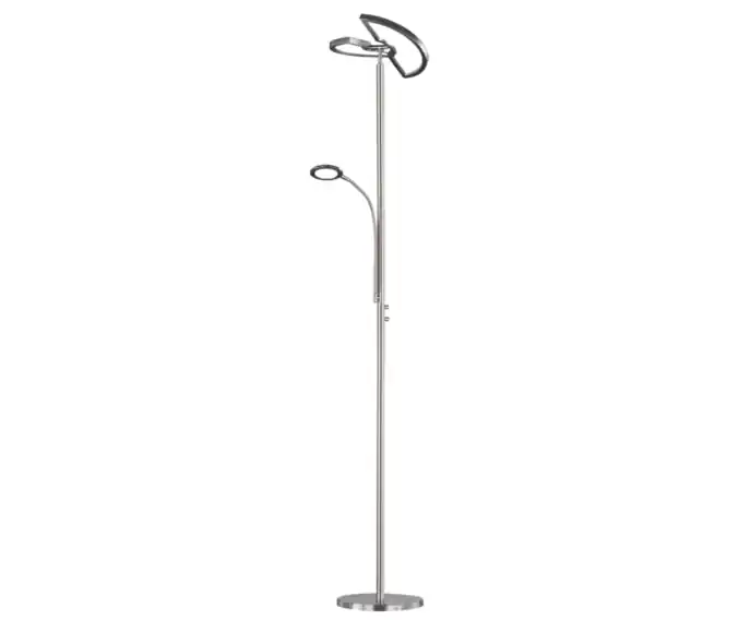 Właśnie dodano | Lampa stojąca LED SPLIT srebrny Trio 424910207