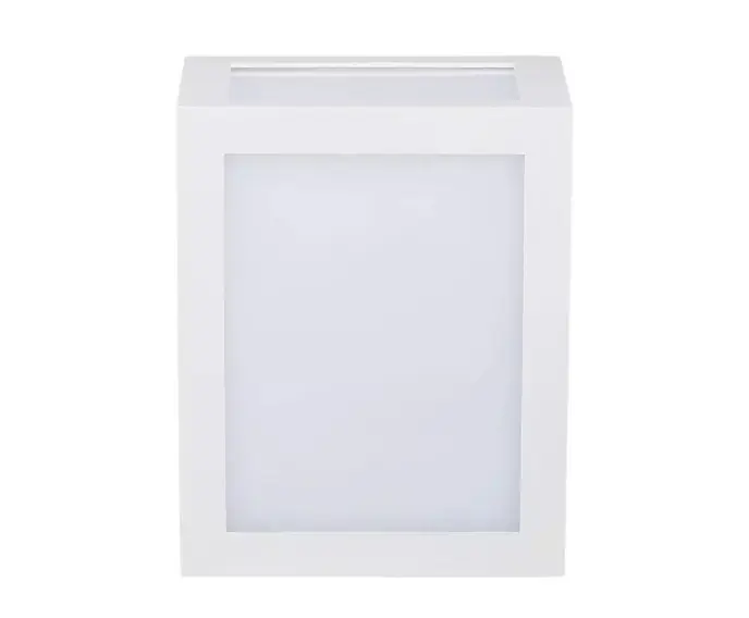 Oprawa Ścienna kinkiet V-TAC 12W LED IP65 Biała VT-822 zimna 750lm | Taniej