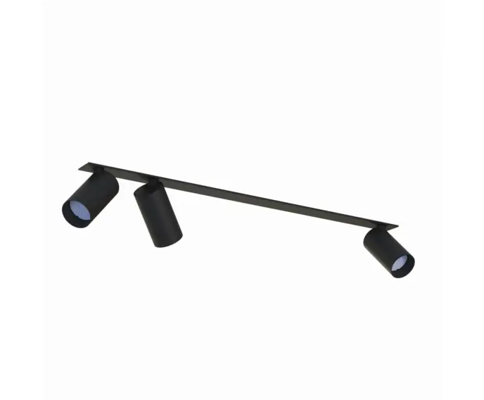 Na stanie | Lampa sufitowa podtynkowa LED Nowodvorski MONO SURFACE 7835 stal, czarny