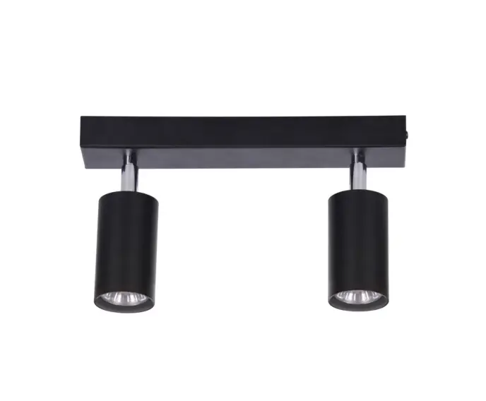 Cena po obniżce - Lampa sufitowa listwa nowoczesna czarna Kaja MONTI K-4726