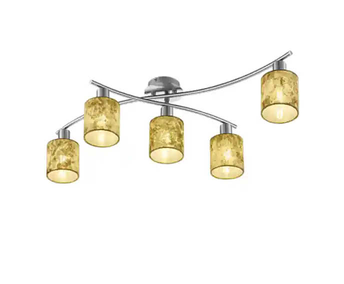Żyrandol nowoczesny GARDA srebrny Trio 605400579 | Produkt wysokiej jakości