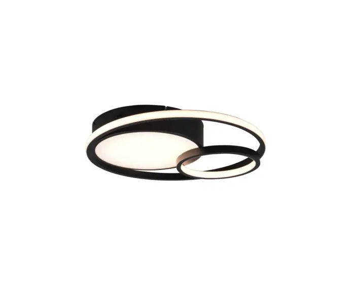 Lampa sufitowa nowoczesna wbudowany LED VUELTA czarny RL R62233132 | Ulubieniec klientów