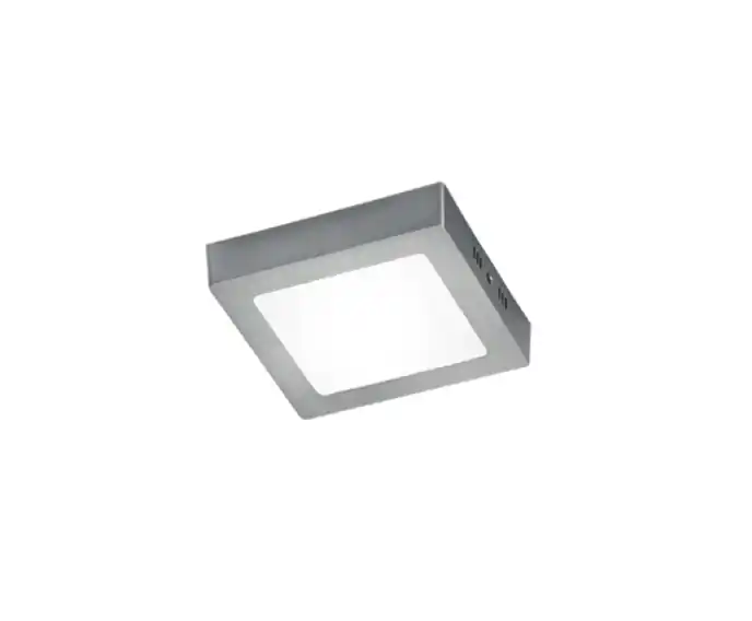 Plafon lampa sufitowa nowoczesna wbudowany LED ZEUS srebrny Trio 657111207 | Nowość