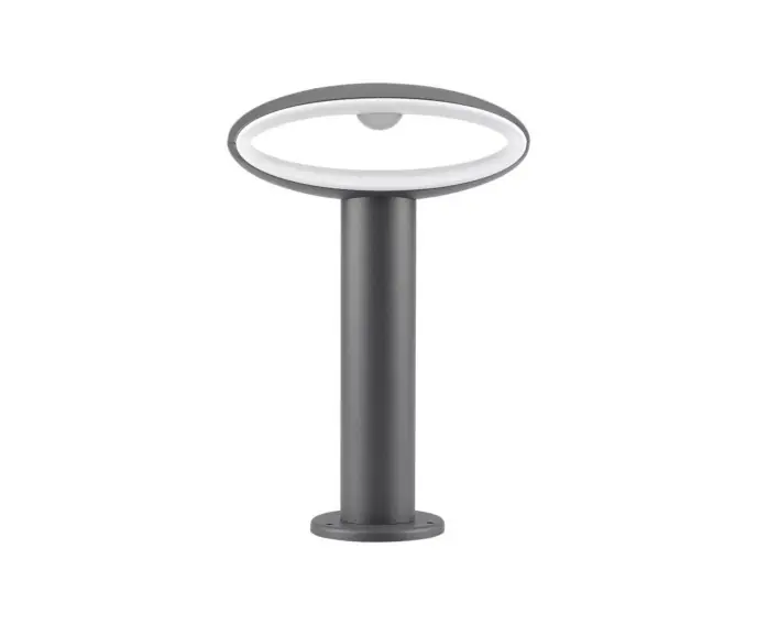 Dobra cena - Słupek Ogrodowy V-TAC 9W LED Szary Aluminium 30cm IP54 VT-909 ciepła 500lm