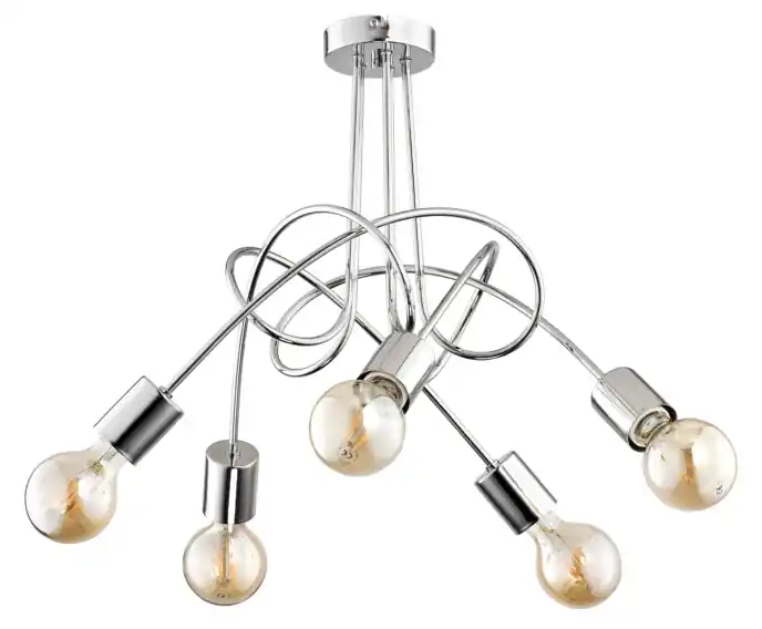Żyrandol Alfa TANGO CHROME 5x60W 24465 | Sprawdzony produkt
