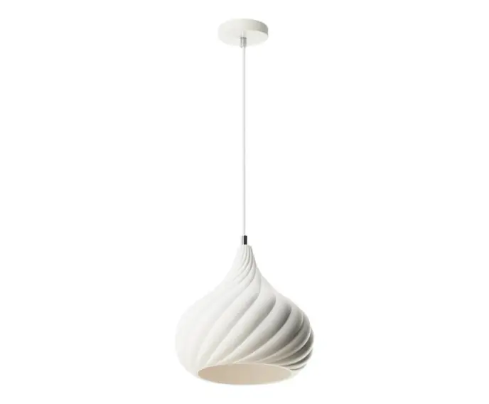 Cena specjalna - Lampa wisząca Lampex Oliver 708/1 BIA