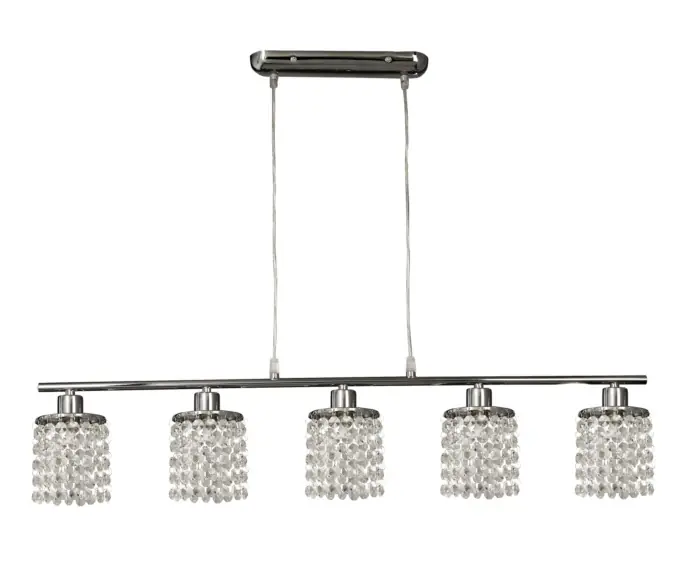 Lampa kryształowa wisząca Candellux ROYAL 35-28115 chrom - Dobra cena
