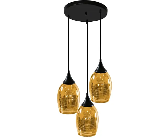 Żyrandol Candellux MARINA 33-58010 czarny - Bezpieczne zakupy