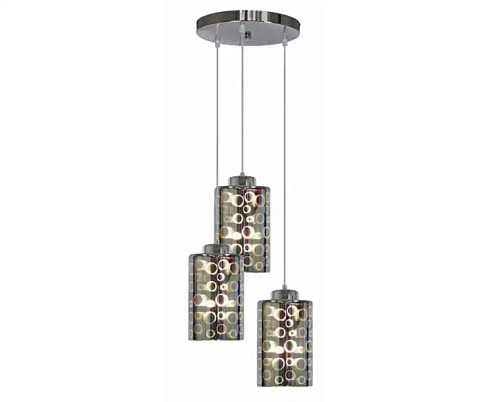 Dobra cena - Żyrandol Candellux NOCTURNO 33-57747 chrom