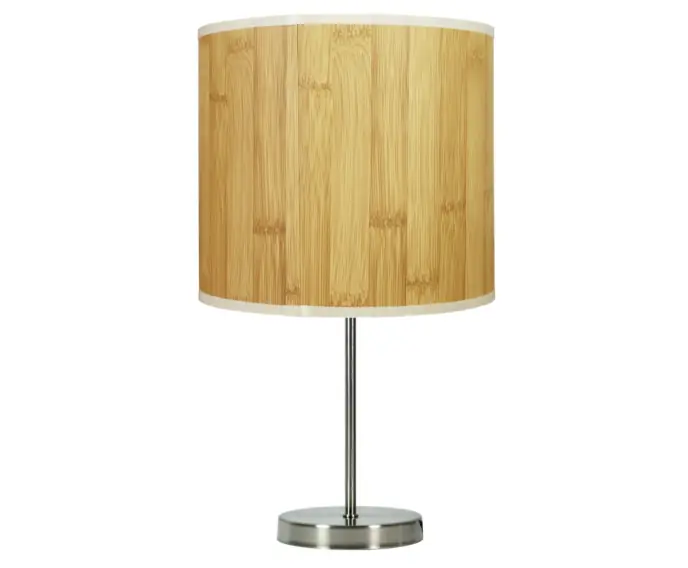 Lampa stołowa Candellux TIMBER 41-56712 srebrna - Nowość w asortymencie
