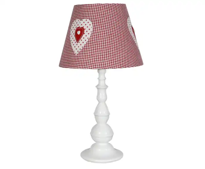 Rabat - Lampa stołowa Candellux SWEET 41-64189 biała