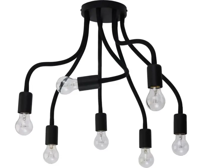Produkt ceniony przez klientów | Żyrandol żyrandol LED Nowodvorski FLEX czarny, stal 9273